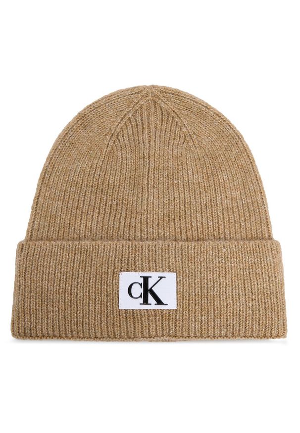 Czapka Calvin Klein. Kolor: beżowy