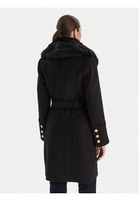 Marciano Guess Płaszcz wełniany 5BGL26 1799Z Czarny Regular Fit. Kolor: czarny. Materiał: syntetyk #7