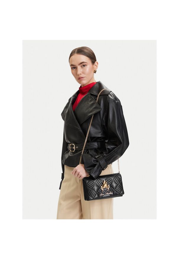 Love Moschino - Torebka LOVE MOSCHINO. Kolor: czarny