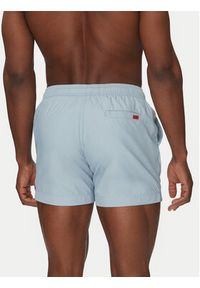 Hugo - HUGO Szorty kąpielowe Dominica 50493450 Błękitny Regular Fit. Kolor: niebieski. Materiał: syntetyk