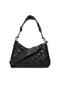 Love Moschino - LOVE MOSCHINO Torebka JC4152PP1NLA000B Czarny. Kolor: czarny. Materiał: skórzane