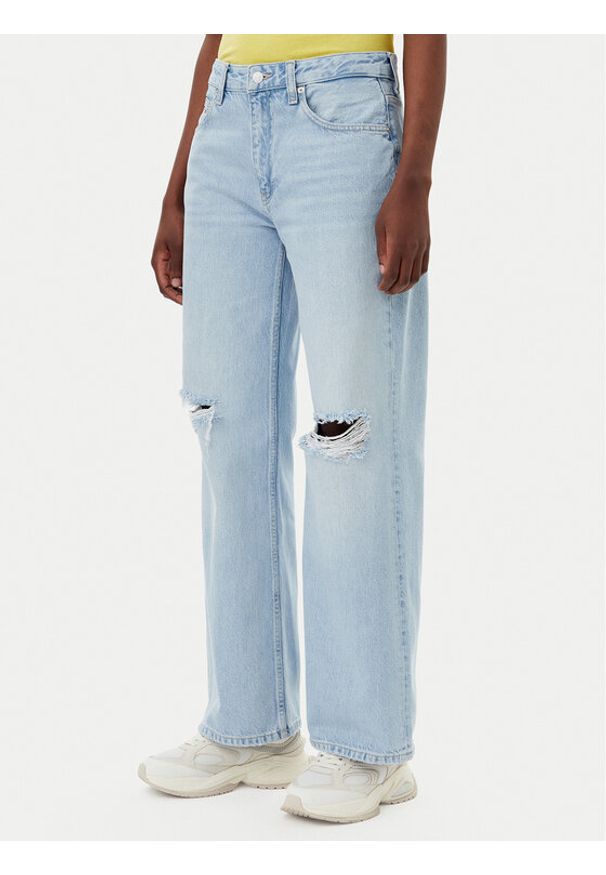 Tommy Jeans Jeansy Mia DW0DW21282 Niebieski Relaxed Fit. Kolor: niebieski