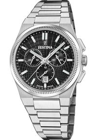 Zegarek męski Festina F20059-4 srebrny. Kolor: srebrny #1
