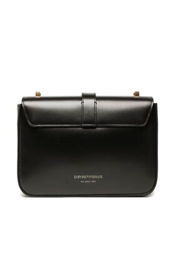Emporio Armani Torebka Y3B198 YVN3O 80001 Czarny. Kolor: czarny. Materiał: skórzane