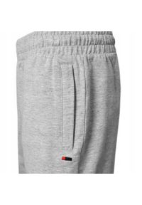 Męskie Krótkie Spodenki Dresowe (Szorty) - Pako Jeans - Popielate. Kolor: szary. Materiał: bawełna, wiskoza. Długość: krótkie. Sezon: lato. Styl: sportowy #3