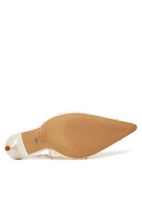 Aldo Sandały Pearlescent 13967481 Biały. Kolor: biały. Materiał: materiał