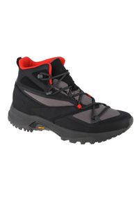 4f - Buty 4F Dust Trekking Boots M AW22FOTSM006-22S czarne. Wysokość cholewki: za kostkę. Kolor: czarny. Materiał: syntetyk. Szerokość cholewki: normalna. Sezon: zima. Sport: turystyka piesza