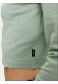 Vans Bluzka Mini Mock Neck Ls VN0007EZ Zielony Slim Fit. Kolor: zielony. Materiał: bawełna #4