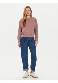 Lee Bluza 112355173 Różowy Regular Fit. Kolor: różowy. Materiał: bawełna