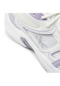 Calvin Klein Jeans Sneakersy Retro Tennis Low Lace Mh Ml Mtl YW0YW01463 Biały. Kolor: biały