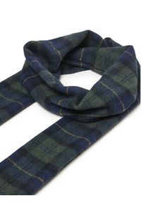 Barbour Szalik Tartan USC0001TN28 Granatowy. Kolor: niebieski. Materiał: wełna, materiał