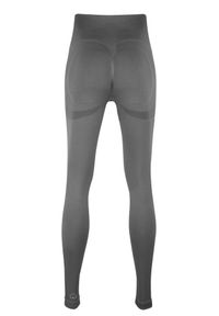 BESHAPED - Legginsy fitness damskie Beshaped Power Up! modelujące. Kolor: szary. Materiał: nylon. Sport: fitness #2