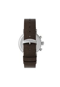 Timex Zegarek Standard Chronograph 41mm Eco-Friendly TW2V71000 Brązowy. Kolor: brązowy