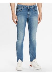 Calvin Klein Jeans Jeansy J30J323371 Niebieski Slim Fit. Kolor: niebieski