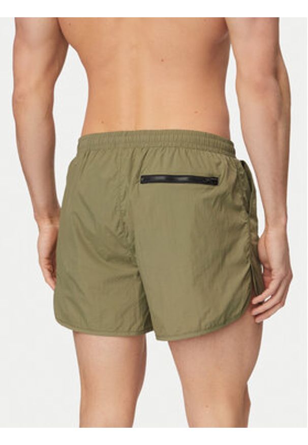 Aeronautica Militare Szorty kąpielowe 261BW0231UCT04311 Zielony Regular Fit. Kolor: zielony. Materiał: syntetyk
