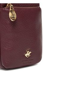 Beverly Hills Polo Club Torebka C-BHPC-L-004-08 Bordowy. Kolor: czerwony