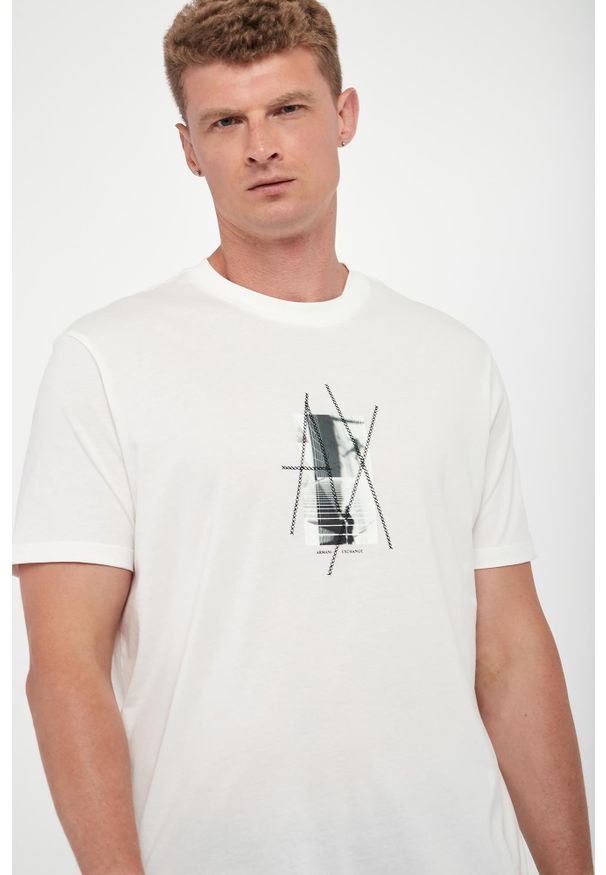 Armani Exchange - T-shirt męski ARMANI EXCHANGE