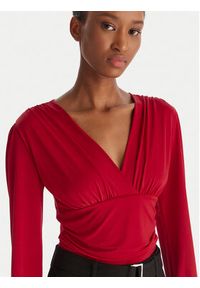 ACCESS FASHION Body 54-2018-324 Czerwony Slim Fit. Kolor: czerwony. Materiał: syntetyk #3