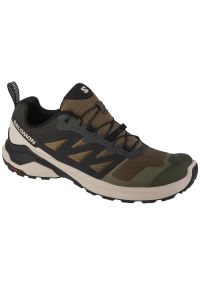 salomon - Buty do biegania Salomon X-Adventure M 473209 zielone. Zapięcie: sznurówki. Kolor: zielony. Materiał: guma, materiał. Szerokość cholewki: normalna