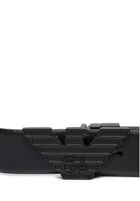 Emporio Armani Pasek Męski Y4S642 YQ48K 81386 Czarny. Kolor: czarny. Materiał: skóra #3