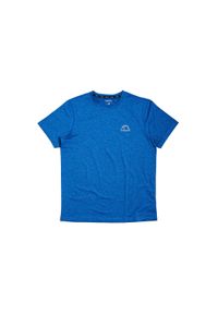 MANTO - Koszulka fitness męska Manto Athlete 2.0 niebieski. Kolor: niebieski. Sport: fitness