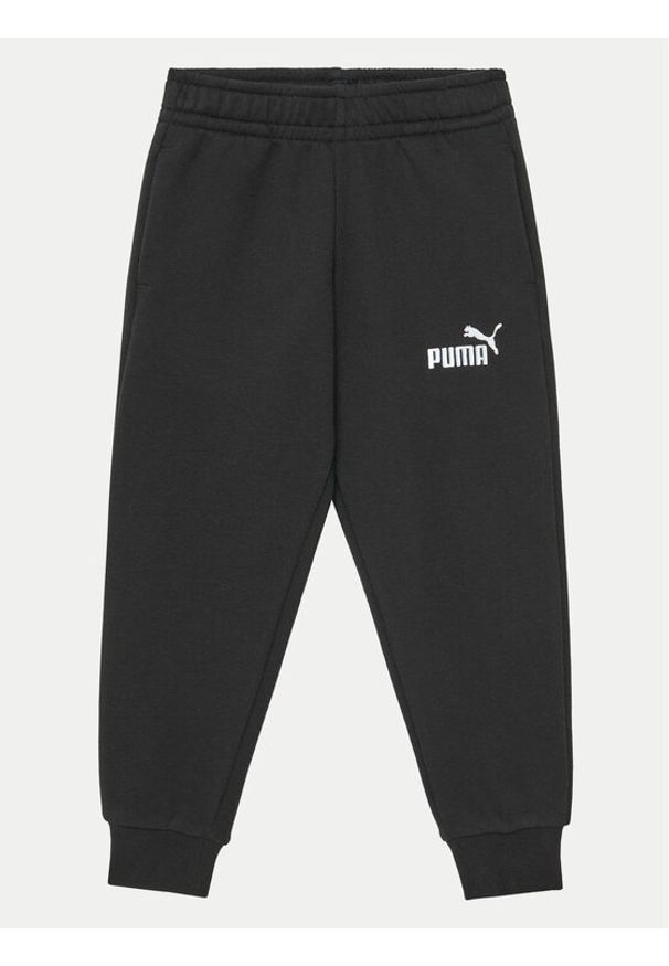 Puma Spodnie dresowe Ess 684934 Czarny Regular Fit. Kolor: czarny. Materiał: syntetyk, bawełna