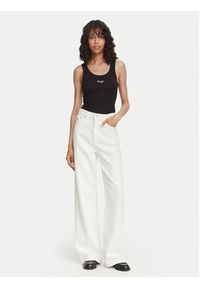 Hugo - HUGO Top Damatank 50572293 Czarny Extra Slim Fit. Kolor: czarny. Materiał: bawełna #3