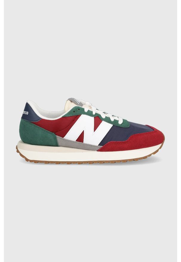 New Balance sneakersy MS237EA. Nosek buta: okrągły. Zapięcie: sznurówki. Materiał: guma