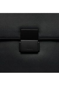 Calvin Klein Torba na laptopa Iconic Plaque Laptop Bag K50K511651 Czarny. Kolor: czarny. Materiał: skóra #4