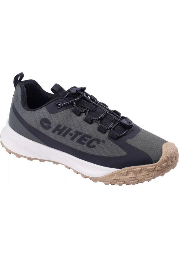 Hi-tec - Buty Górskie Męskie Mounti. Kolor: zielony. Sport: turystyka piesza