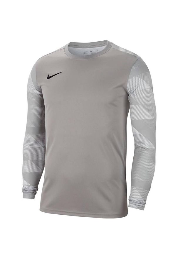 Nike - Męska Koszulka Bramkarska Park IV DriFIT Z Długim Rękawem. Kolor: szary. Długość rękawa: długi rękaw. Długość: długie