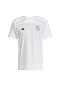 Adidas - Koszulka Real Madrid UBP. Kolor: biały, wielokolorowy, szary. Sezon: lato. Sport: piłka nożna