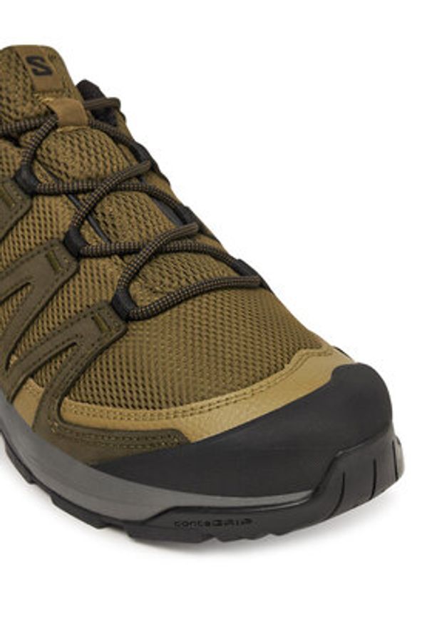 salomon - Salomon Trekkingi X-Adventure Recon Gore Tex L47813200 Zielony. Kolor: zielony. Materiał: nubuk, skóra. Technologia: Gore-Tex. Sport: turystyka piesza