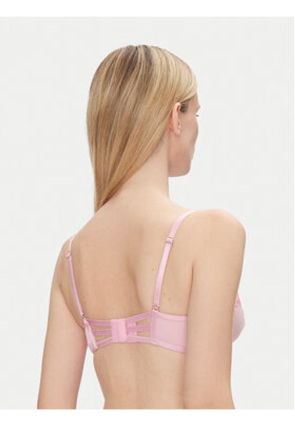 Hunkemöller Biustonosz z fiszbiną Lillia 204597 Fioletowy. Kolor: fioletowy. Materiał: syntetyk