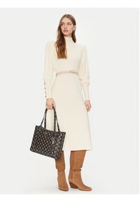 Guess Torebka HWEPG951023 Brązowy. Kolor: brązowy. Materiał: skórzane