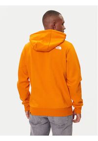 The North Face Bluza Simple Dome NF0A89FC Pomarańczowy Regular Fit. Kolor: pomarańczowy. Materiał: bawełna