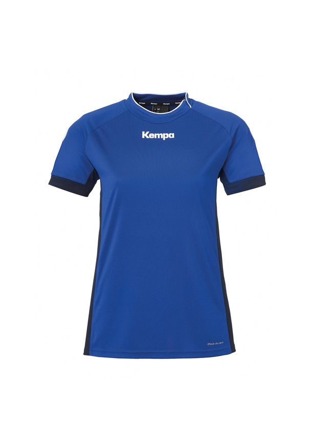 KEMPA - Damska koszulka Kempa Prime. Kolor: wielokolorowy, niebieski, czarny. Materiał: materiał