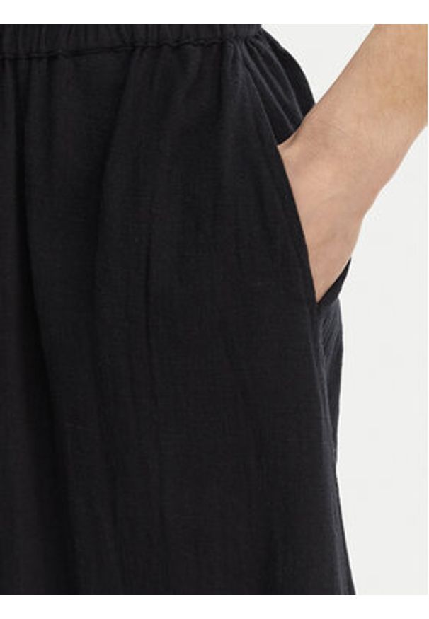only - ONLY Spódnica maxi Tizana 15372613 Czarny Regular Fit. Kolor: czarny. Materiał: bawełna