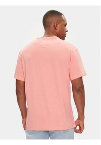 Tommy Jeans T-Shirt DM0DM18872 Różowy Regular Fit. Kolor: różowy. Materiał: bawełna #5