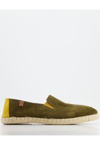 Venezia - ZAMSZOWE ESPADRYLE MĘSKIE 433-16392 TREBOL. Materiał: zamsz