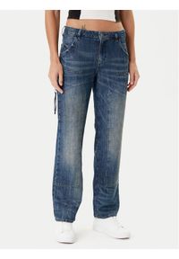 Guess Jeansy W5YA2E D5R0D Granatowy Straight Leg. Kolor: niebieski #1