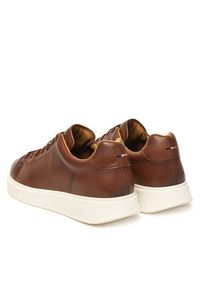 BOSS Sneakersy Bulton 50557820 Brązowy. Kolor: brązowy. Materiał: skóra #4