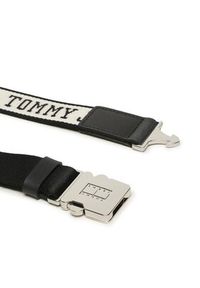 Tommy Jeans Pasek Damski Tjw Cobra Belt 3.5 AW0AW15002 Czarny. Kolor: czarny. Materiał: materiał