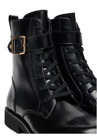 BOSS Trzewiki Eleri 50552772 Czarny. Kolor: czarny. Materiał: skóra #2