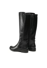 Caprice Oficerki 9-25513-41 Czarny. Kolor: czarny. Materiał: skóra #4