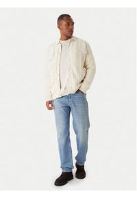 JOOP! Jeans Kardigan Walto 30047659 Écru Modern Fit. Kolor: kremowy. Materiał: bawełna #4