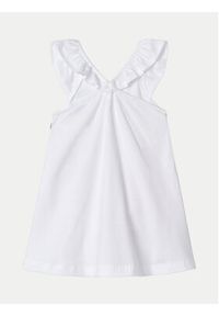 Mayoral Sukienka letnia 3944 Biały Regular Fit. Kolor: biały. Materiał: bawełna. Sezon: lato #3