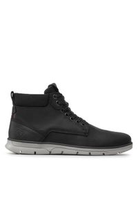 Jack & Jones - Jack&Jones Trzewiki Jfwtubar Leather 12159517 Czarny. Kolor: czarny. Materiał: skóra