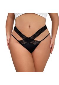 Intica - Majtki z koronką dla kobiet Imran. Kolor: biały. Materiał: koronka. Wzór: koronka #6