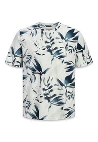 Jack & Jones T-Shirt Honolulu 12288089 Biały Regular Fit. Kolor: biały. Materiał: bawełna #7